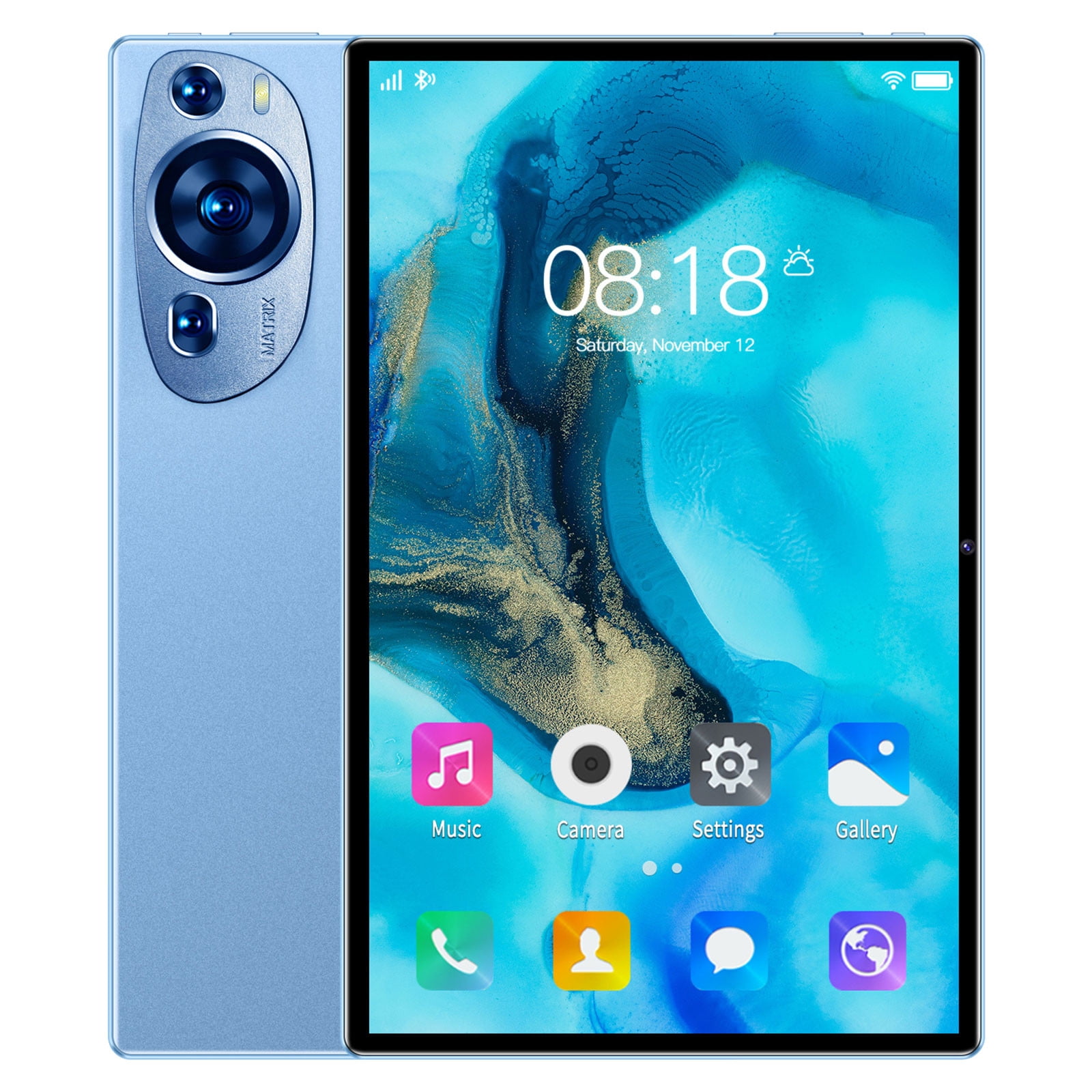 Bdday Android Tablet 10.1 Inch Touchscreen 1280x800 IPS Full HD Display 5G Wifi Tablet Real Configuration 4GB RAM+32GB ROM And 256GB Expand Memory GPS Bluetooth