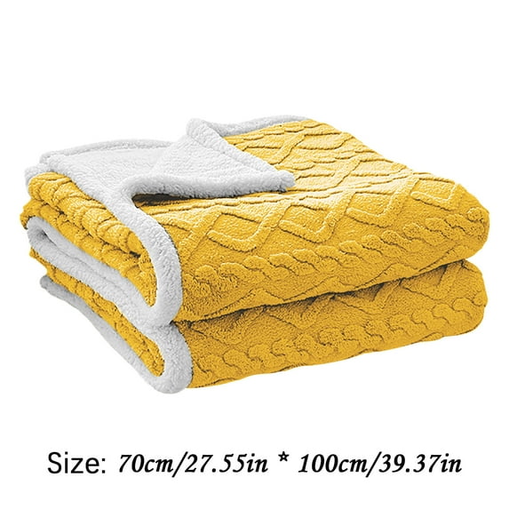 Bdday Baby Blankets for Boys 70x100cmcm Tafu Lamb Plush Blanket, Nap Blanket, Sofa Blanket, Winter Thickened Coral Velvet Blanket Tapestry for Bedroom