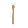 thumbnail image 1 of Bdday Baby Spoons Baby Food Grade Spoon for Children To Learn How To Baby Training for Complementary Food Feeding Spoon for Meals Metal Ice Scoop, 1 of 3