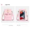 thumbnail image 1 of Bdday Bags for Women Women Touchscreen Phone Bags, Mini Leather Mobile Phone Crossbody Bags Shoulder Handbag Wallet with Credit Card Slots Womens Tote Bag, 1 of 2
