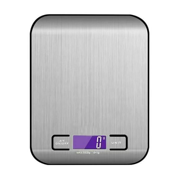 Bdday Bathroom Scales for Weight Household Stainless Steel Electric Kitchen Small Electronic Charging Food Baking Scale Food Digital Scale