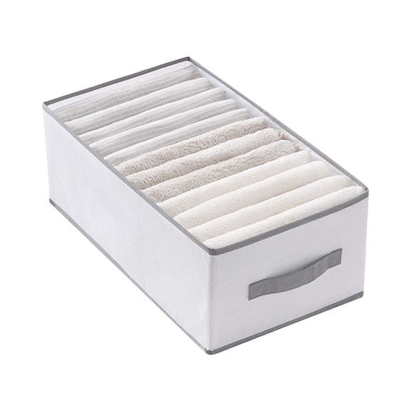 Bdday Under Bed Storage Foldable Clothing Storage Box Wardrobe Classification Container Household Clothing Bedroom Socks Pants Drawer Organizers Dorm Room Storage