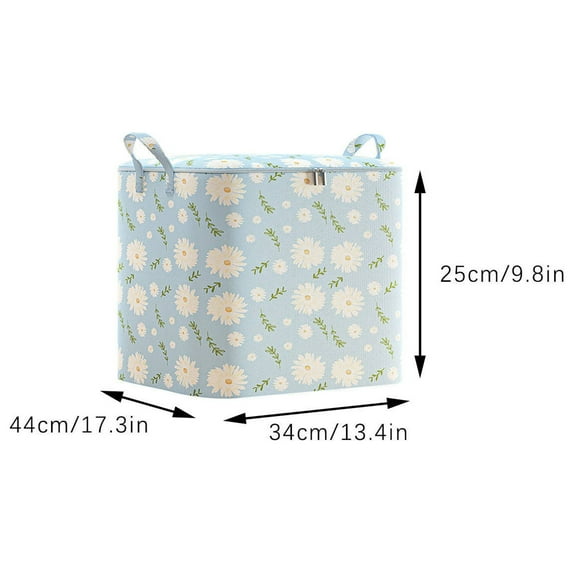 Bdday Under Bed Storage Oversized Clothes Quilts Storage Bag Wardrobe Sorting Storage Box Portable Storage Bag Zipper Cup Storage Bag Cloth Storage Bins