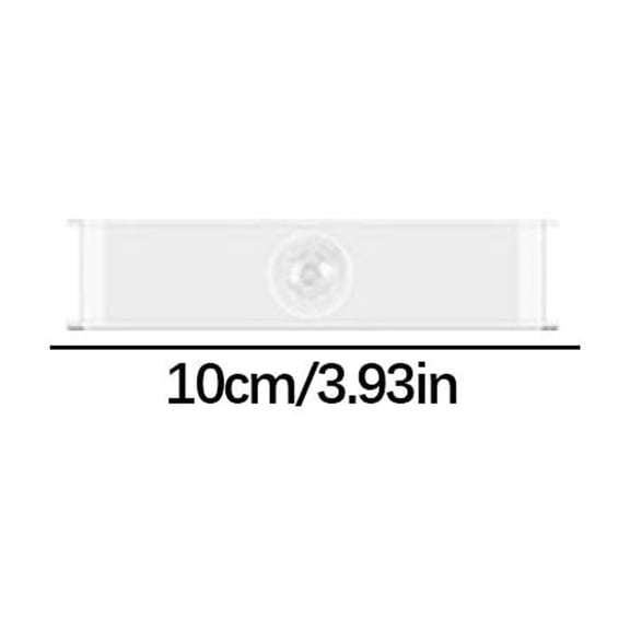 Bdday Bike Lights Magnetic Self-Adhesive Led Body Sensor Light Wireless Night Light Long Strip Rechargeable Closet Wine Cooler Light Bar Lite Version Model Warm Light Reading Lamp