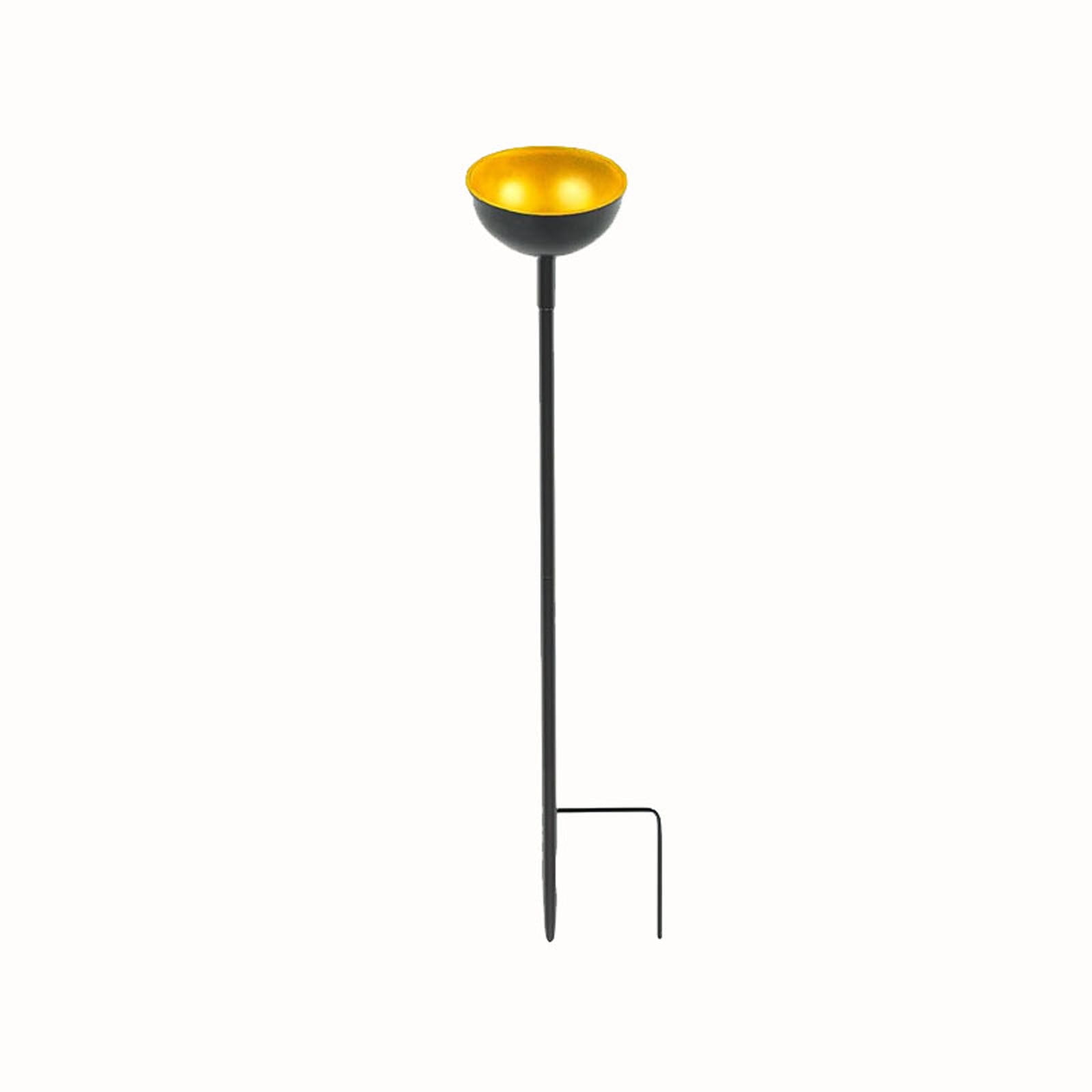 Bdday Bird Feeders for Outdoors Garden Sheep Hook Iron Crafts Garden Bee Water Feeder Outdoor Rust-Proof Ground Pole Feeder Hummingbird Feeder