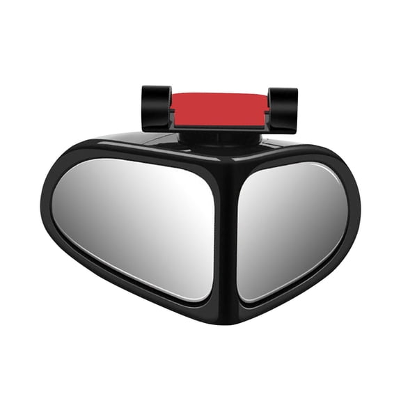 Bdday Car Double Vision Auxiliary Mirror Car Rear View Mirror Reversing Reflector Front And Rear Wheel Blind Mirror 360 Two-way Reversing Mirror