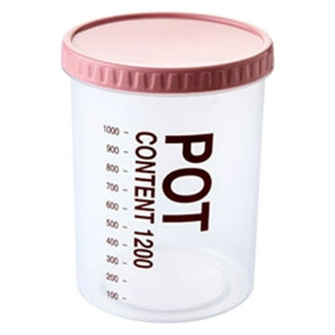 Bdday Cereal Dispenser Storage Containers, Flip-Top Lid , Plastic Containers for Cereal, Rice, Snack, Dry Food and Pantry Organization