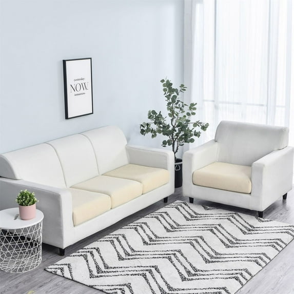 Bdday Chair Covers Slipcover Cushion Sofa Seat Cover Tightly Wrapped Protection Plush Fiber Living Room Office Chair Cover