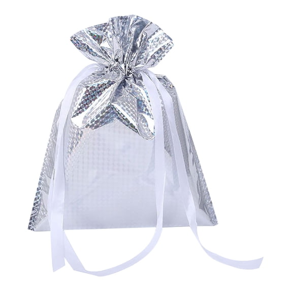 Bdday Christmas Socks New Christmas Gift Bag Drawstring Gift Bag Christmas Aluminum Foil Bag Christmas Gift Bag Christmas Socks Decoration