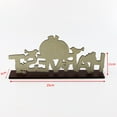 thumbnail image 1 of Bdday Coffee Bar Decor Wooden Ornaments Scarecrow Owl Angel Scene Decoration Decoration Wall Decor for Bedroom, 1 of 2