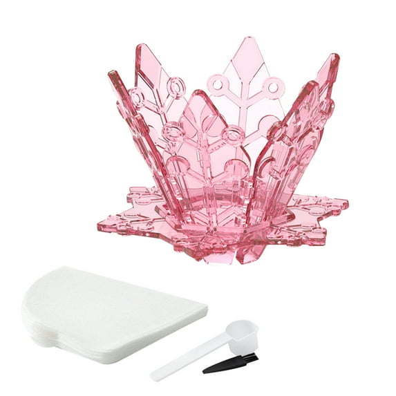 Bdday Coffee Dripper 1-2 Cups Resin Pour Over Coffee Maker Reusable Coffee Filter Cup Slow Brewing Accessories for Home-Cafe-Travel-Camping Transparent