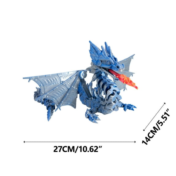 Bdday Coffee Table Decor Mecha Wing Dragon Assembly Dragon Mutual Border Hot Selling Decoration Handcrafted Toys Cars Fashionable Crafts Garden Decor