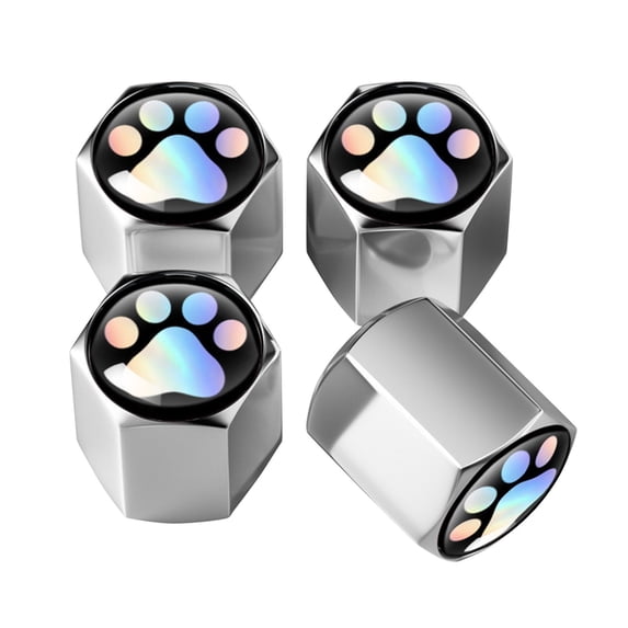 Bdday Colorful Modified Tire Cap Wheel Decoration Gas Cap Tire Cap Universal
