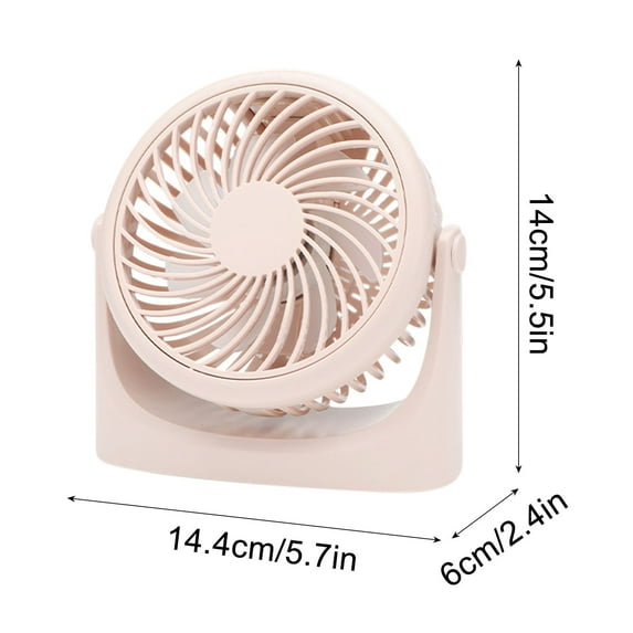 Bdday Desk Fans Small Quiet Multi Functional Desktop Noise Cool Multi-Purpose High Wind Power Portable Mini Usb Small Fan Fans for Kids