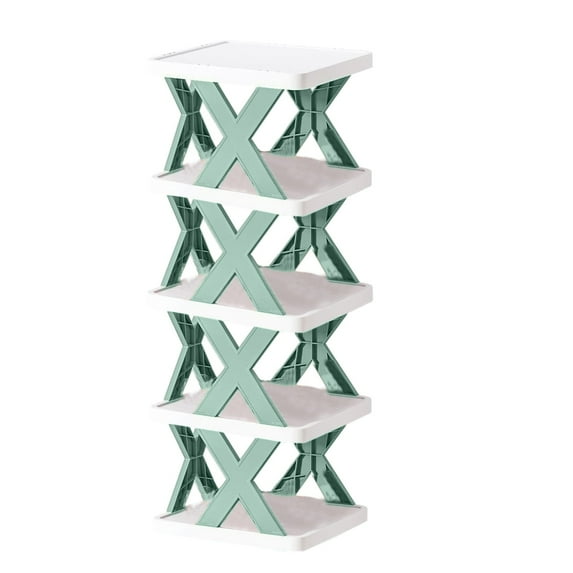 Bdday Dorm Storage Household Space Saving Storage Plastic Multi-Layer Shelf Small Shoe Cabinet Outdoor Shoe Storage