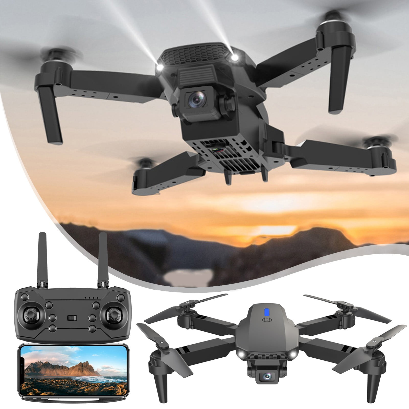 Snaptain Drone SP650 Wifi FPV Drone with 1080P HD Camera