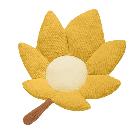 Bdday Floor Cushions Cute Maple Leaf Pillow Plush Toy Leaf Doll Home Sofa Cushion Living Room Tatami Futon Cushion Car Seat Cushion