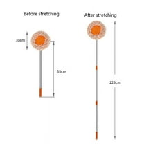 Bdday Floor Mops with Washable Pads Car Wash Sunflower Mop Wall Wash Mop Ceiling Household Circular s for Bathroom Kitchen