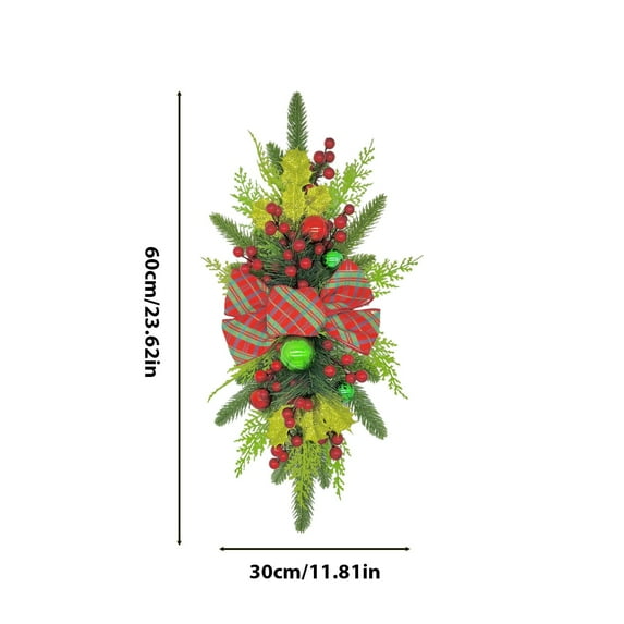 Bdday Front Door Decor Christmas Staircase Decorations Flower Garlands Staircase Decorations Tears Stolen Goods Upside Down Home Decorations Front Door Decorations Vintage Christmas Decor