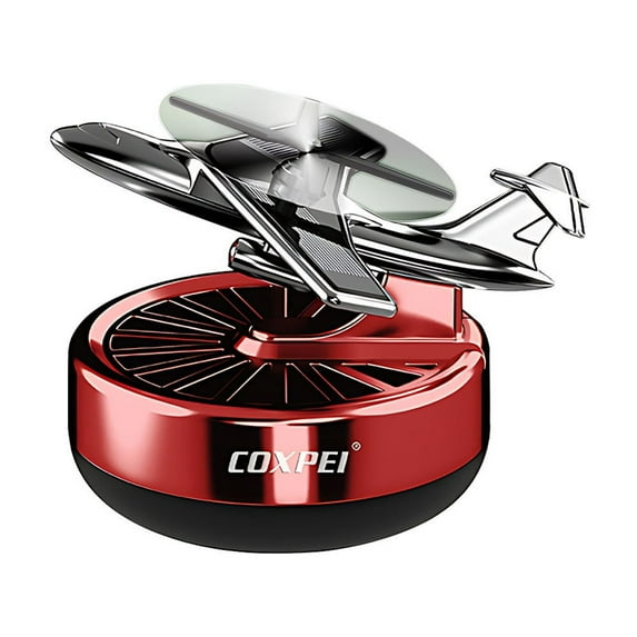 Bdday Garden Decor for Outside Aeroplane Solar Rotating Car Aroma Jewellery Helicopter Car Aroma Car Perfume Interior Decoration Accessories Car and Home Diffuser Party Decorations