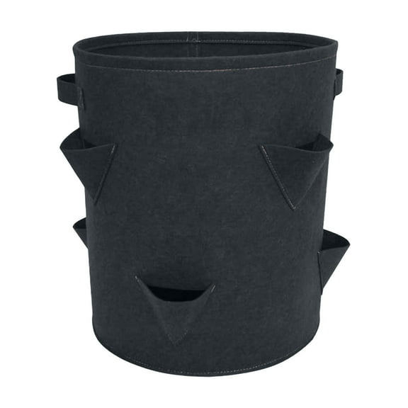 Bdday Grow Bags Strawberry Planting Bag Garden Planting Bag Hanging Eight-Hole Green Potato Grow Bags