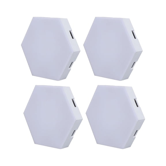 Bdday Hexagon Lights for Wall Led - Music Sync Rgb Hexagon Lights with App & Remote for Gift for Home Decor, Bedroom, Gaming Room, Kids/Adults