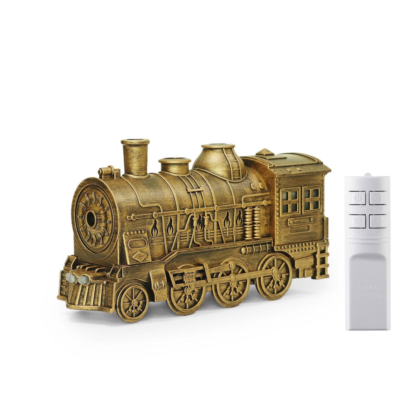 Bdday Humidifier Train Coil Humidifier with Remote Control Coil Aromatherapy Home Bedroom Essential Oil Aromatherapy Machine Humidifier for Home