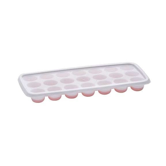 Bdday Ice Grids, Ice Grids with Spill-Proof Removable Lids, Bpa-, for Cocktails, Freezers, Stackable Ice Trays with Lids