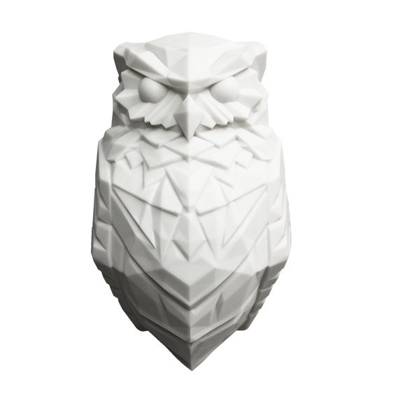 Bdday Injection Molded Owl Lamp Wall Mounted Night Light Room Decoration