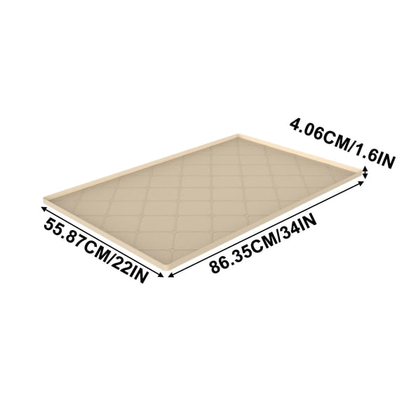 Bdday Kitchen Decor Sink Mat Drainage Mat Lower Sink Mat Thermal Insulation Mat Slip Mat Leak Proof and Sewage Storage Mat Kitchen Decor