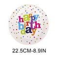 thumbnail image 1 of Bdday Kitchen Essentials List Birthday Party Party Disposable Paper Plates and Cups Colorful Balloons Tablecloth Camping Picnic Set Kitchen, 1 of 4