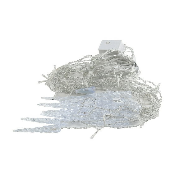 Bdday Lights for Decoration Led Ice Bar Lights, Icicle Lights Curtain Lights, Eight Function Controller for Indoor Outdoor Christmas Day Ambient Decorative Lights Fall Decorations for Home