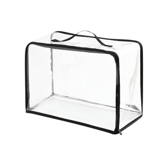 Bdday Make Up Bag Transparent Large Capacity Bag Storage Bag, Visual Bag Organizing Bag, Three-Dimensional Storage Bag Small Tote Bag