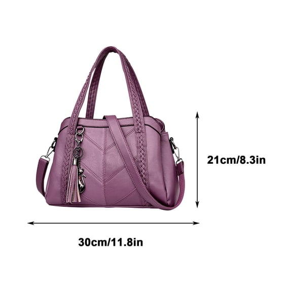 Bdday Messenger Bag for School Tote Bag for Women Ladies Large Capacity Handbag Soft Leather Woman Messenger Bags Luxury Purses Crossbody Handbags School Tote Bag