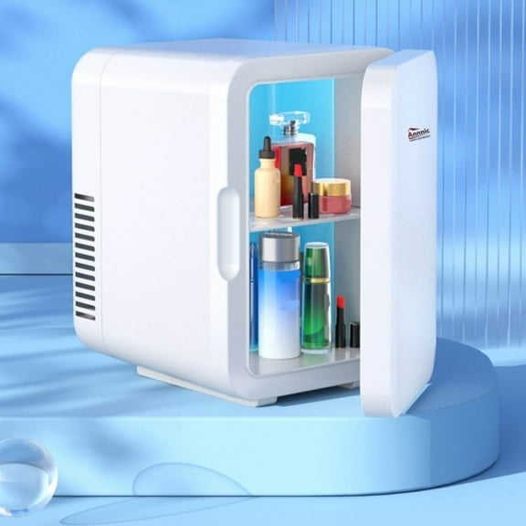 Bdday Mini Fridge for Office 6l Car Refrigerator Car Home Dualpurpose Beauty Mini Refrigerator Mini Refrigerator Small Refrigerator