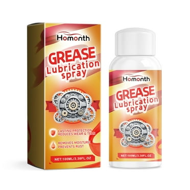 Bdday Multifunctional Mechanical Grease Lubrication Spray Hand Spray Lubrication Grease High Temperature Multifunctional Lock Core 100ml