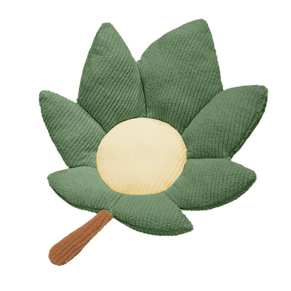 Bdday Bench Cushion Cute Maple Leaf Pillow Plush Toy Leaf Doll Home Sofa Cushion Living Room Tatami Futon Cushion Lounge Chair Cushions