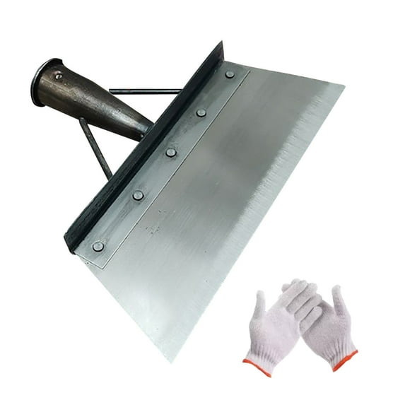 Bdday Outdoor Garden Cleaning Shovel, Multifunctional Outdoor Garden Cleaning Shovel Steel Flat Farm Dropshipping Weed Tool Shovel Plants Weed Scoop