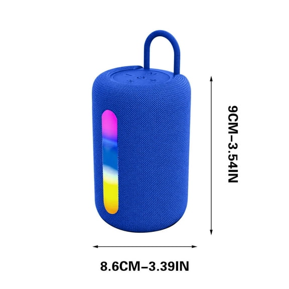 Bdday Outdoor Speakers Bluetooth Waterproof Patio New Multifunctional Bluetooth Speaker 319 Wireless Subwoofer Card Insertion Gift Bluetooth Speaker Karaoke Machine for Kids