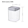thumbnail image 1 of Bdday Outdoor Storage Box Food Grade Pet Transparent Plastic Press Sealed Can Leakproof Storage Can Rice Container, 1 of 2