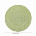 Bdday Placemats Washable Woven Vinyl Placemats for Dining Table Easy To