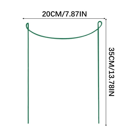 Bdday Plant Labels for Seedlings Climbing Pergola Plant Flower Stand Semi-Circular Flower Stand Leaf Guard Iron Flower Stand Crab Claw Orchid Monstera Support Frame Plant Labels Outdoor