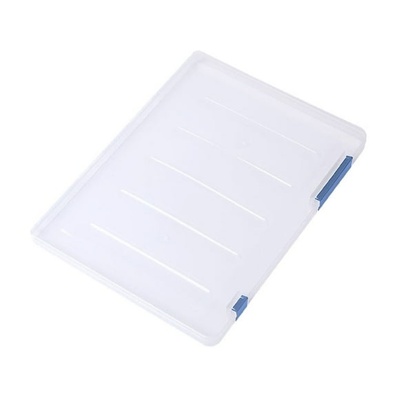 Bdday Plastic Folders with Pockets Multi-Functional A4 Student Folder with Exam Mat Test Paper Organizer Clipboard and Office Document Folder - Ideal for School Office Use School Supplies Folders