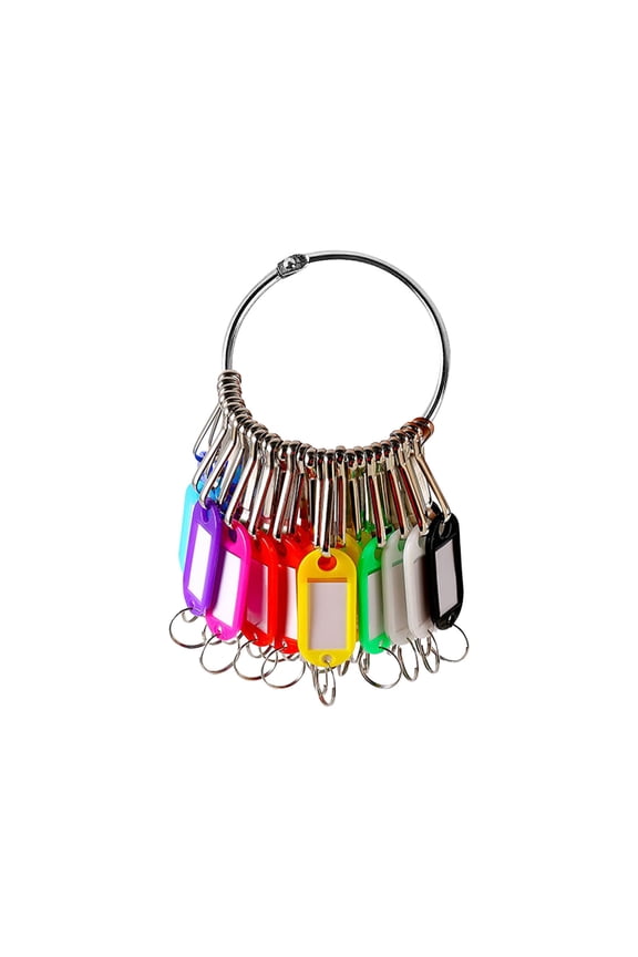 Portable Key Organizer Keychain Key Tray Key Ring Assortment Metal Key Ring Key Organizer Ring Key Tag Key Organizer Keychain