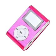 Bdday Portable MP3 Player, 1PC USB LCD Screen MP3 Support Sports Music Player