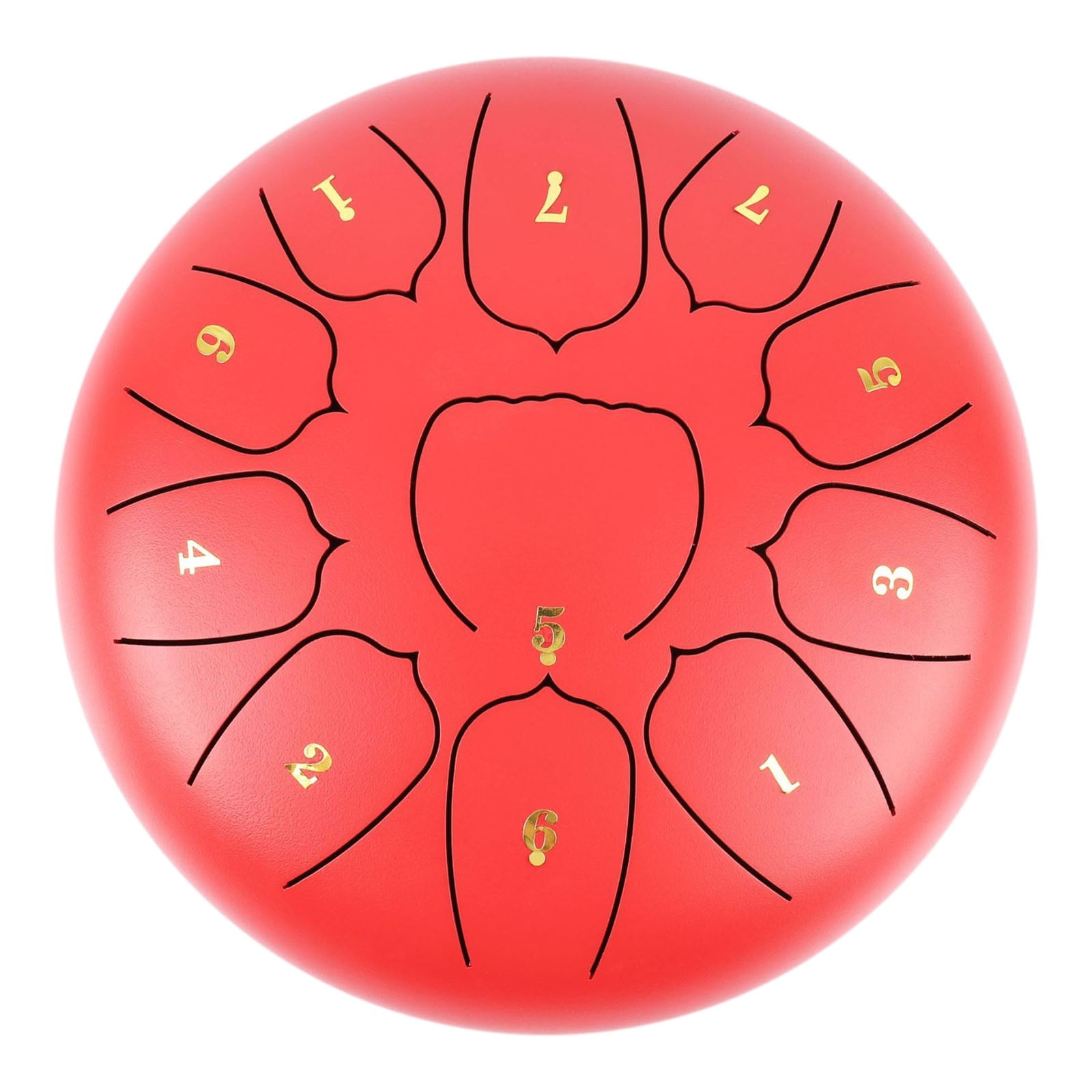 Bdday Rain Drum For Garden 10 Inch 11 Note Rain Drum Outdoor Steel Tongue Drum Children's Tongue Drum Handpan Sonodrum Glockenspiel Instrument Hand Drum
