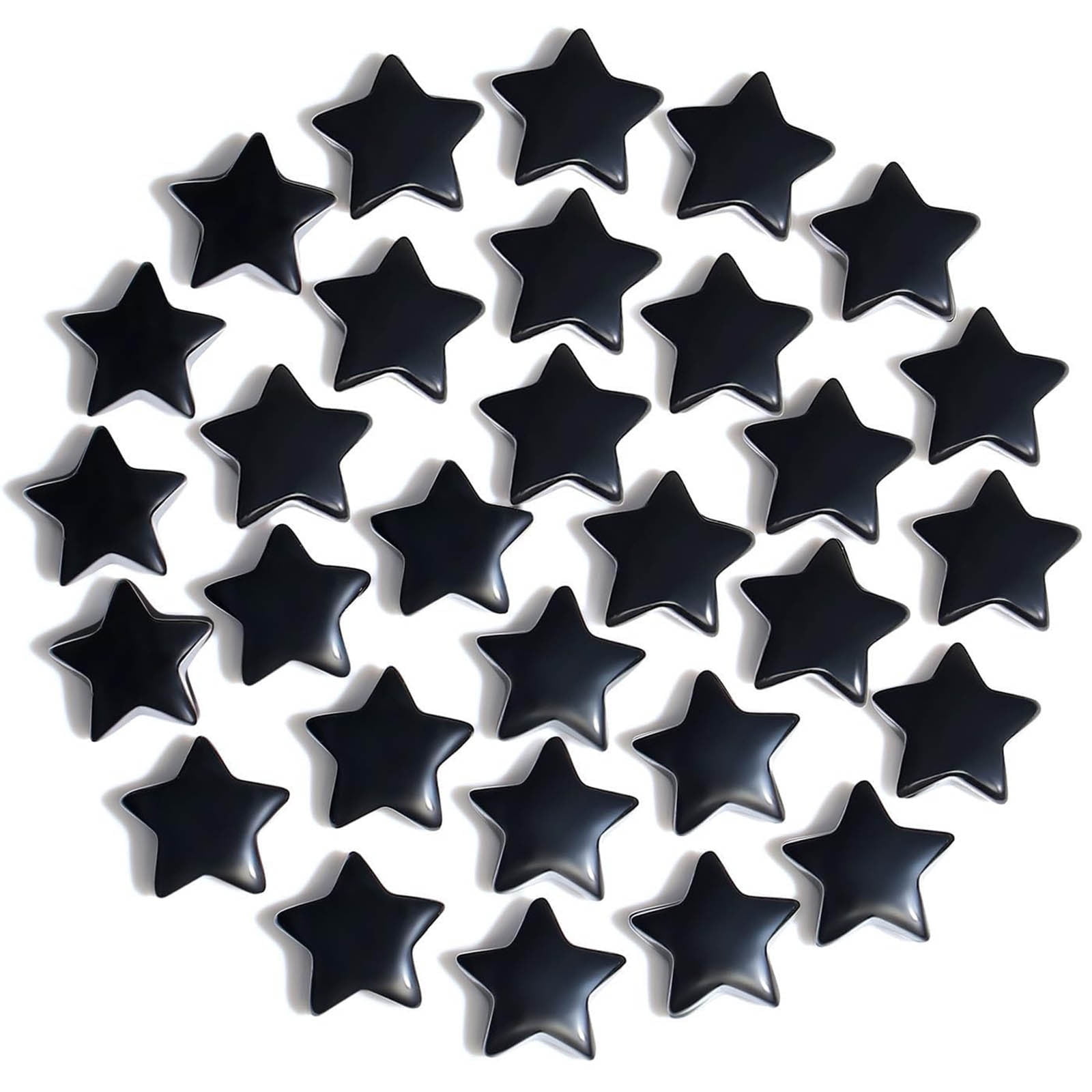 Bdday Room Decor for Men 20 Pc Star Crystals Set Blue Sodalite Stone ...
