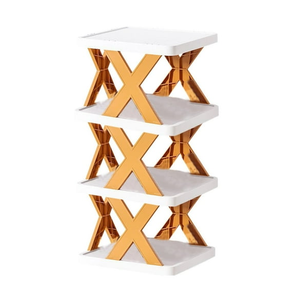 Bdday Shoe Cabinet Storage for Entryway Household Space Saving Storage Plastic Multi-Layer Shelf Small Shoe Cabinet Kids Shoe Rack