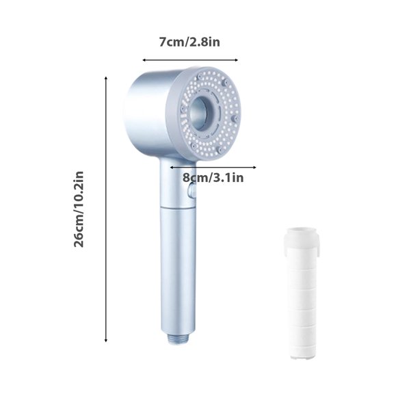 Bdday Shower Head Filter Shower Head Shower Adjustment Hand Shower Head Bathroom Shower Removable Shower Head
