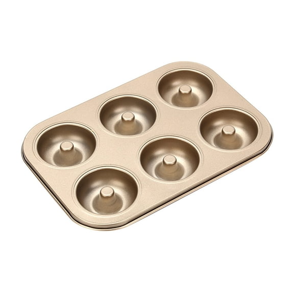 Bdday Silicone Molds for Food 6/12 Hole Donut Baking Tool Mini Cake Model Household Non Stick Baking Tray Baking Supplies